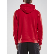 Craft Kapuzenpullover Hoodie Community (athletische Passform) rot Herren